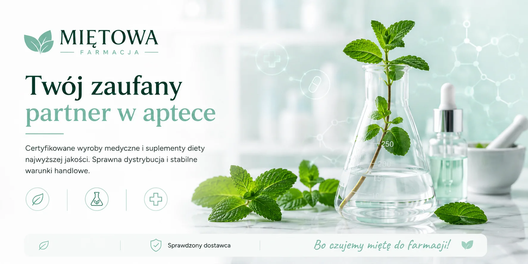 Twój zaufany partner w aptece — Miętowa Farmacja