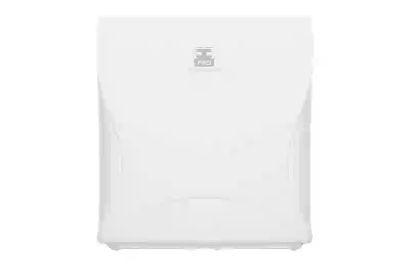 BULKYSOFT dozownik do papieru toaletowego typu MINI jumbo biały (30,72x28,2x13) BULKYSOFT