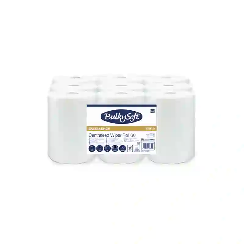 BULKYSOFT EXCELLENCE SYSTEM ONE TO ONE ręcznik papierowy w roli MINI 2w. 60 m EXCELLENCE