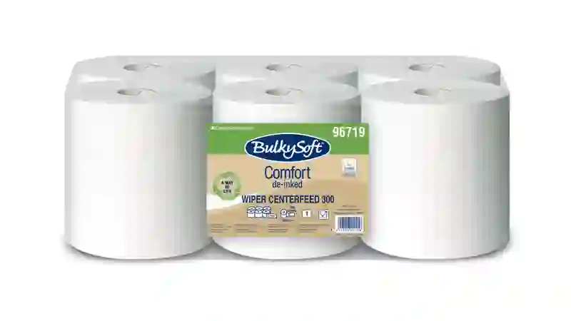 BULKYSOFT COMFORT DE-INKED SYSTEM ONE TO ONE ręcznik papierowy w roli MAXI 1w. 300 m COMFORT DE-INKED