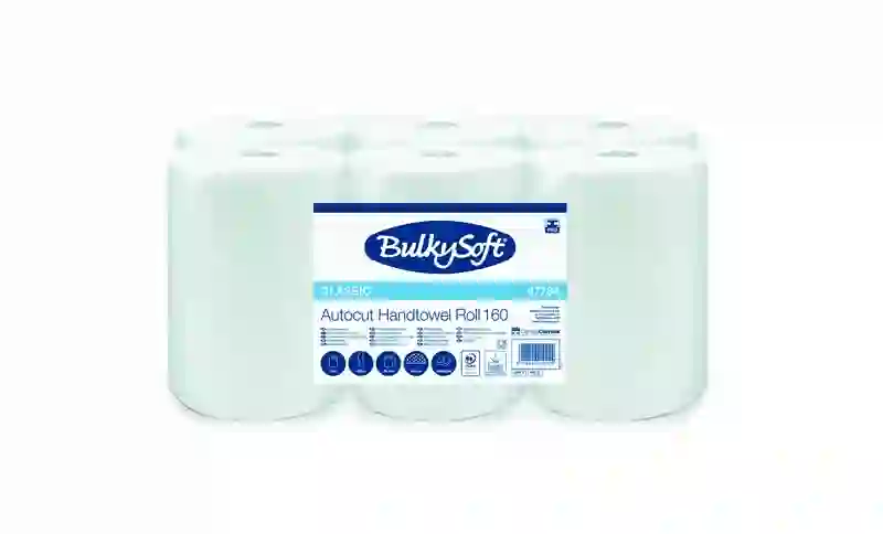 BULKYSOFT SYSTEM AUTOCUT ręcznik papierowy w roli 2w. 160 m CLASSIC