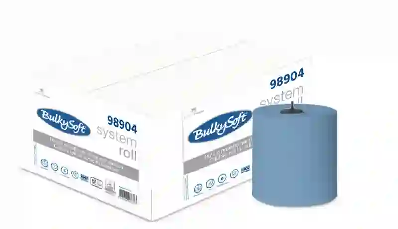 BULKYSOFT SYSTEM AUTOCUT ręcznik papierowy w roli 2w. 200 m, niebieski PREMIUM