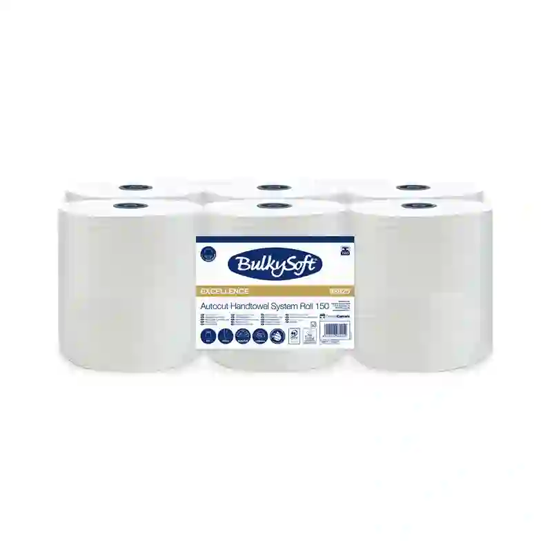 BULKYSOFT EXCELLENCE SYSTEM AUTOCUT PRO MEMBRANE PLUS ręcznik papierowy w roli 3w. 150 m EXCELLENCE