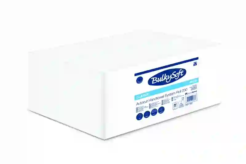 BULKYSOFT CLASSIC SYSTEM AUTOCUT PRO ręcznik papierowy w roli 2w. 230 m CLASSIC