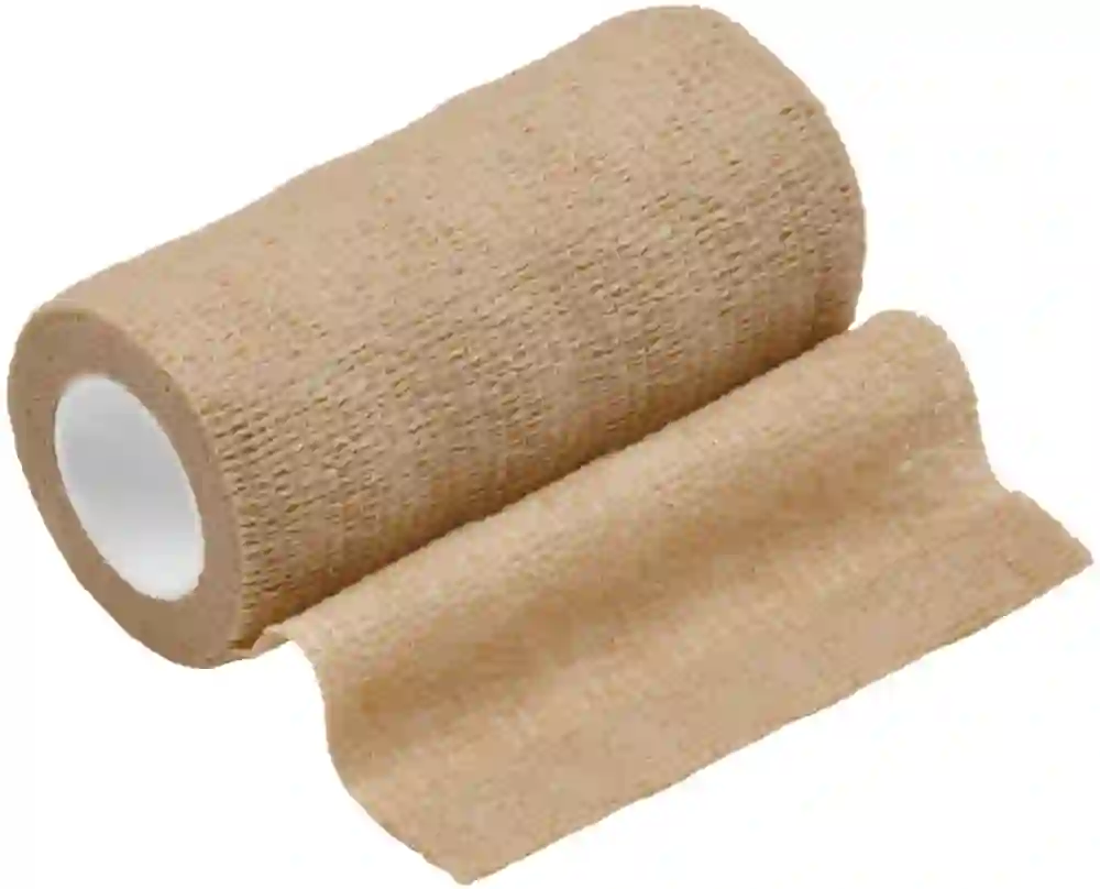 LimeBand – opaska kohezyjna Beżowy 10 cm × 4,5 m