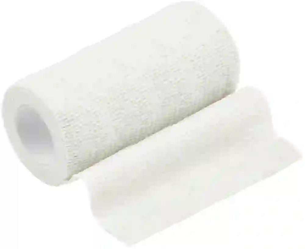LimeBand – opaska kohezyjna Biały 10 cm × 4,5 m