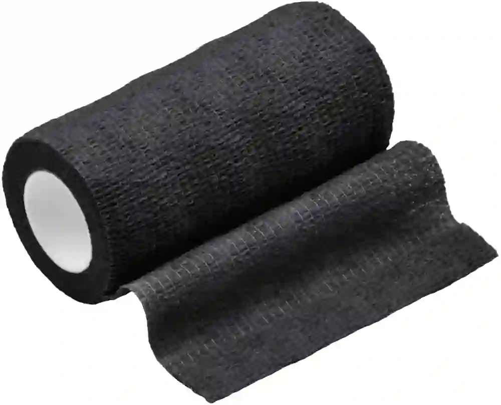 LimeBand – opaska kohezyjna Czarny 10 cm × 4,5 m