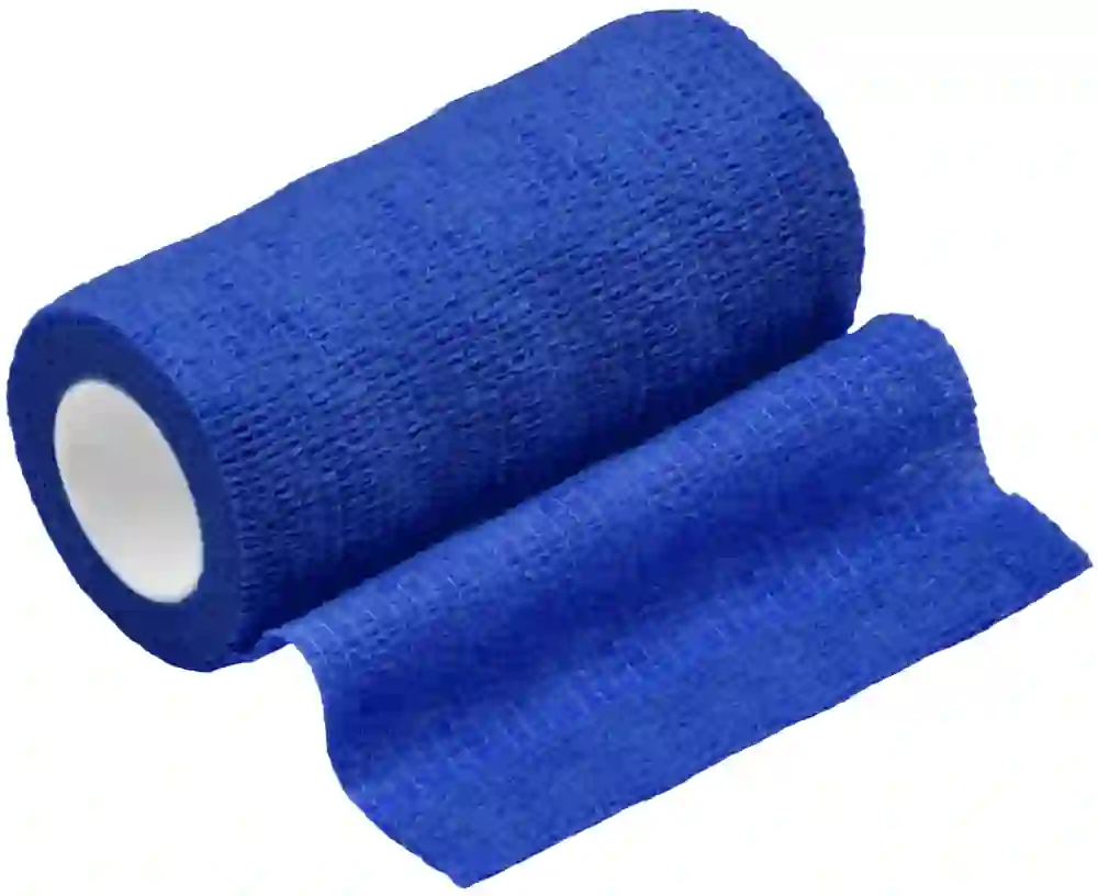 LimeBand – opaska kohezyjna Niebieski 10 cm × 4,5 m