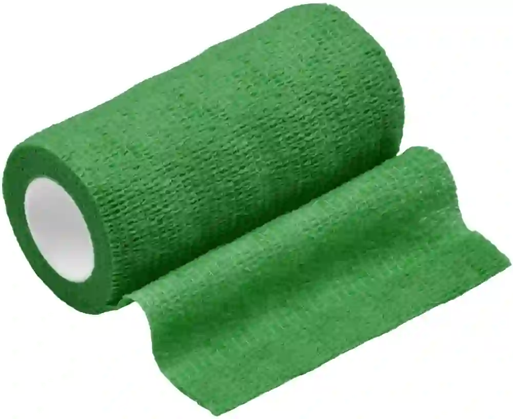 LimeBand – opaska kohezyjna Zielony 10 cm × 4,5 m