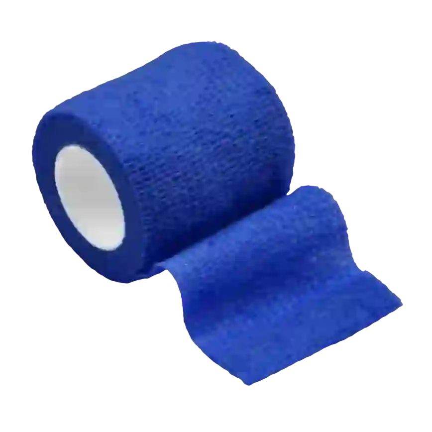 LimeBand – opaska kohezyjna Niebieski 5 cm × 4,5 m