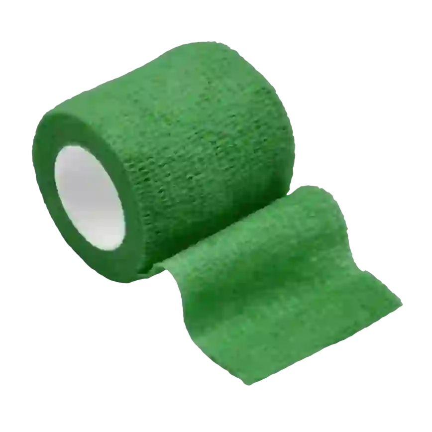 LimeBand – opaska kohezyjna Zielony 5 cm × 4,5 m