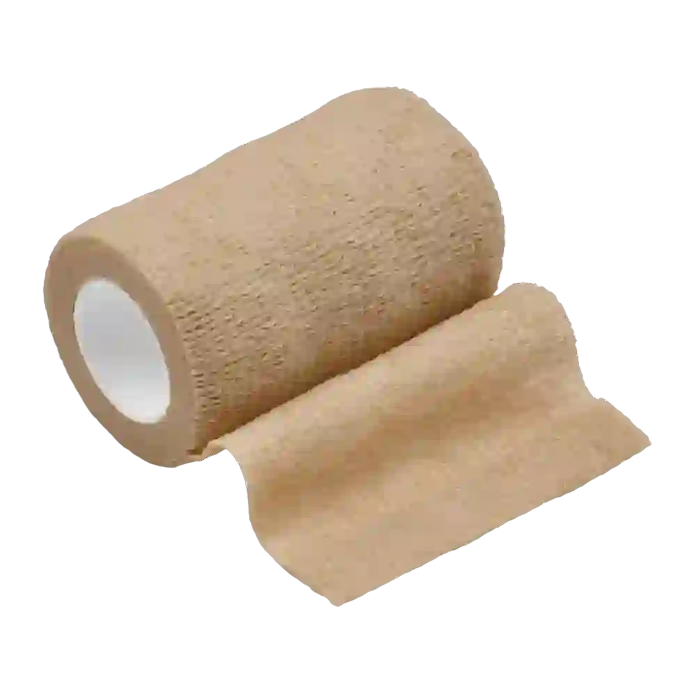 LimeBand – opaska kohezyjna Beżowy 7,5 cm × 4,5 m