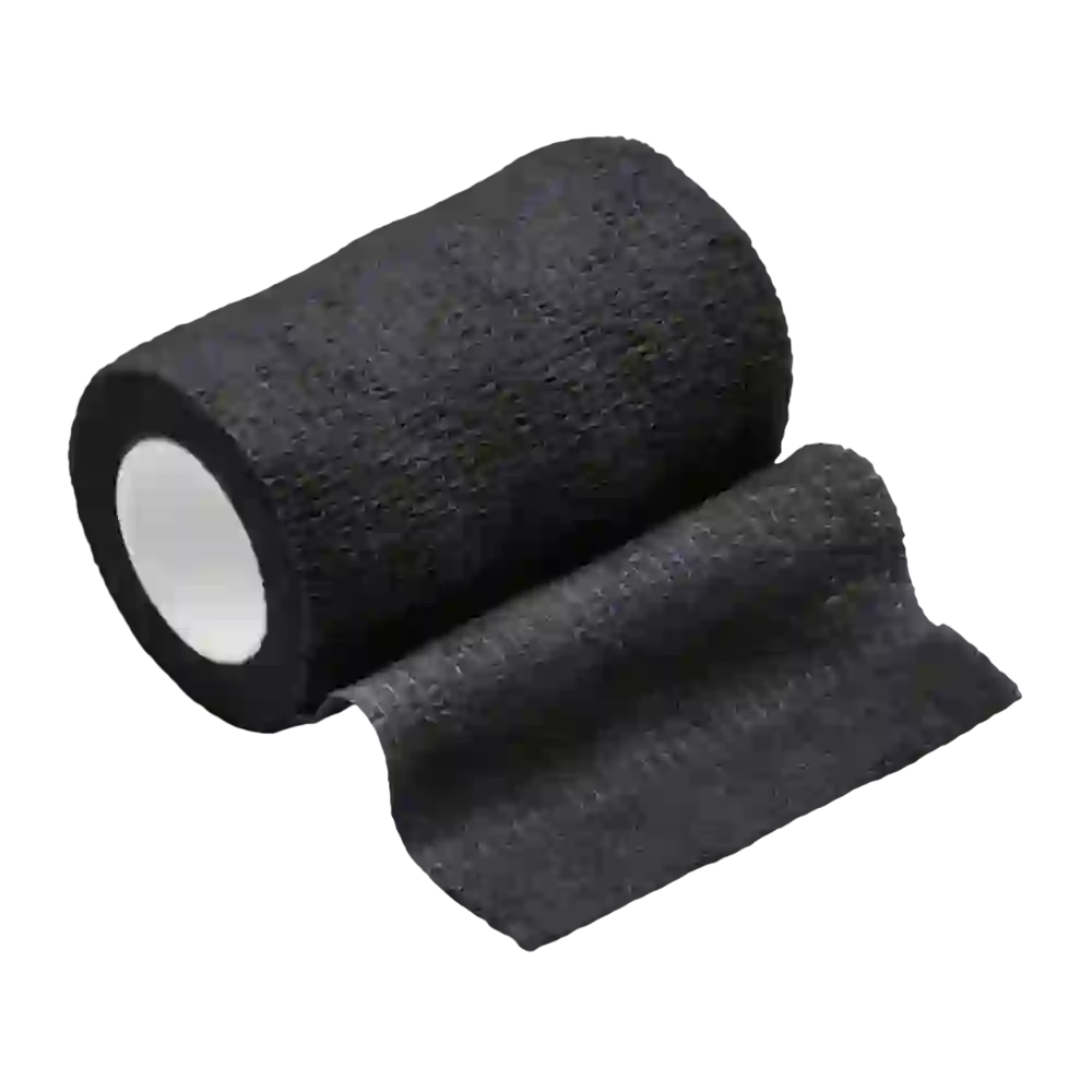 LimeBand – opaska kohezyjna Czarny 7,5 cm × 4,5 m