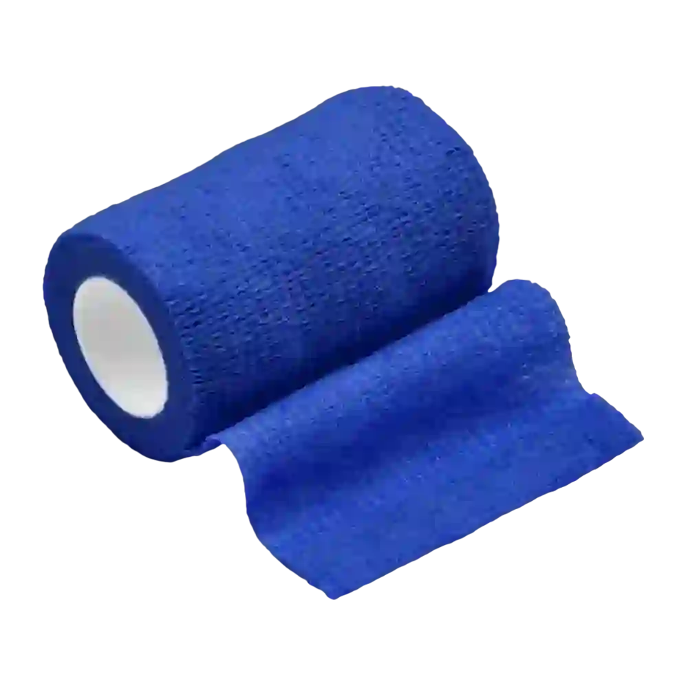 LimeBand – opaska kohezyjna Niebieski 7,5 cm × 4,5 m