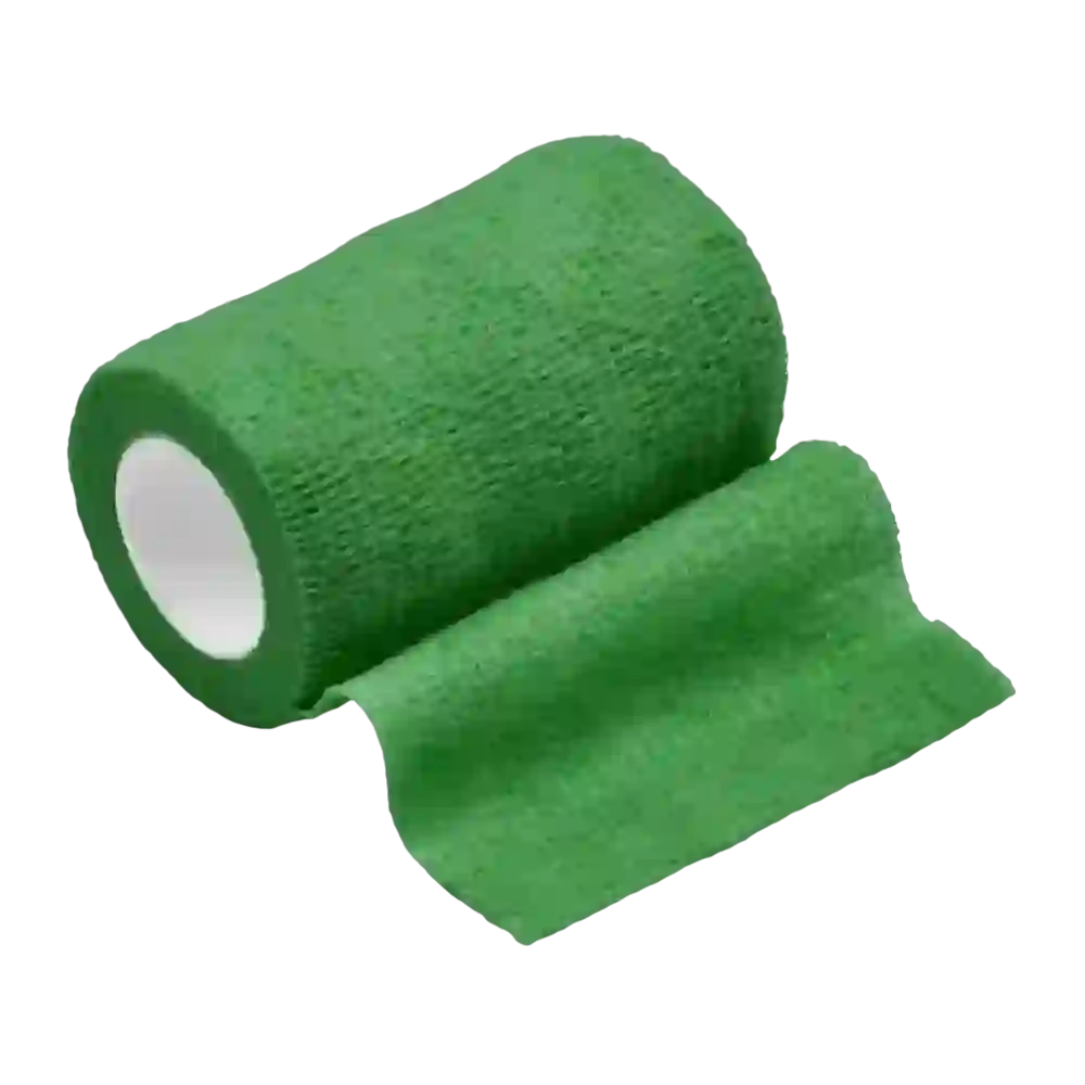 LimeBand – opaska kohezyjna Zielony 7,5 cm × 4,5 m