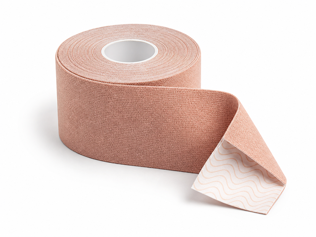 LimeTape – taśma do kinezjoterapii Beżowy 2,5 cm × 5 m