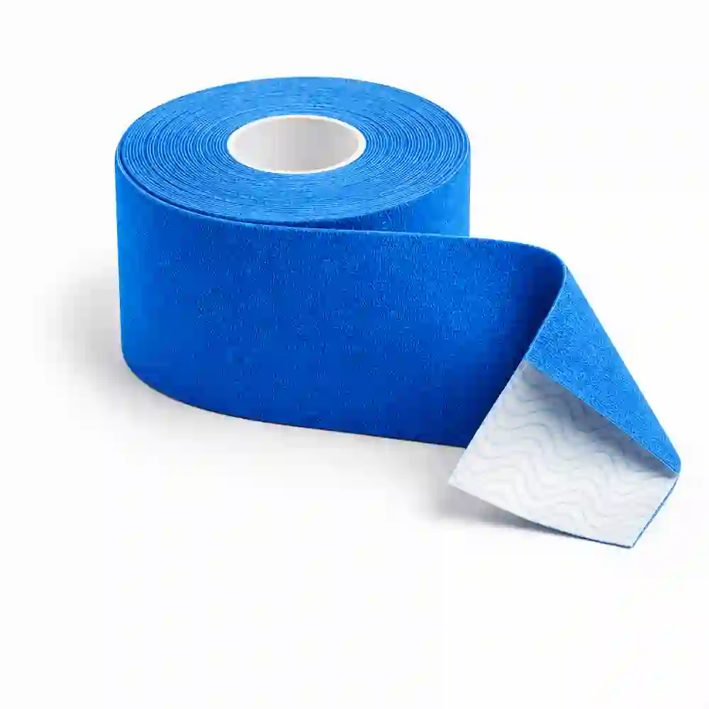 LimeTape – taśma do kinezjoterapii Niebieski 2,5 cm × 5 m