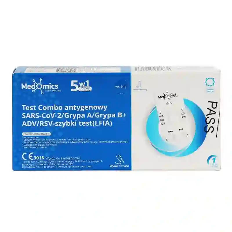 Test Combo 5w1 Medomics 5 w 1