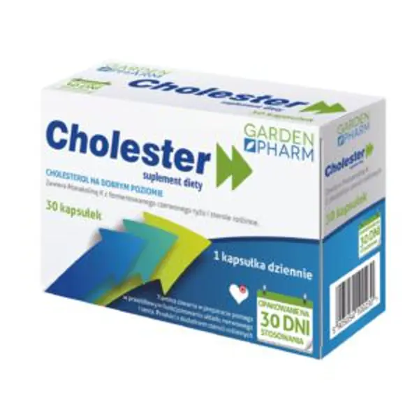 CHOLESTER, 30 kAPS.( nowy kod EAN i BLOZ) Cholester