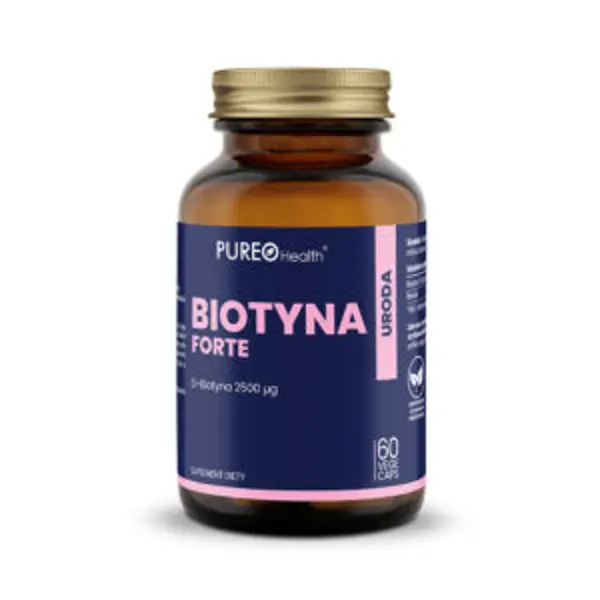 Pureo Health Biotyna 2500 µg, 60 kapsułek Pureo Health