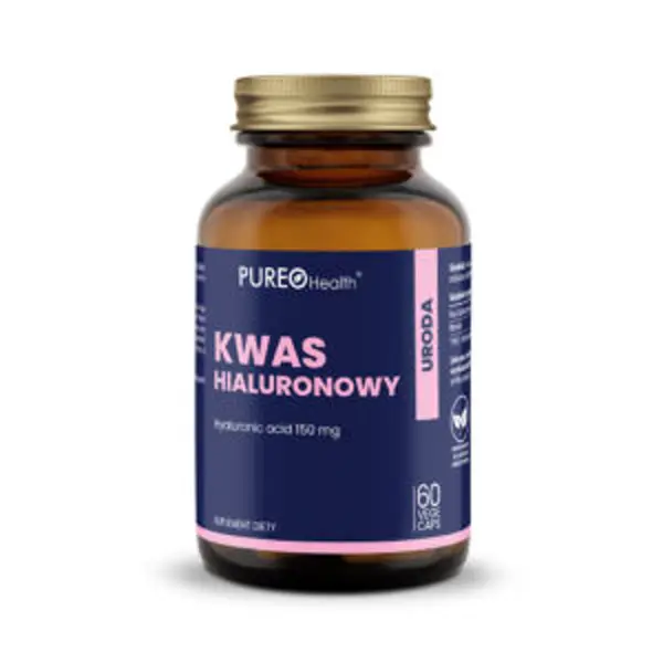 Pureo Health Kwas hialuronowy 150mg, 60 kapsułek Pureo Health