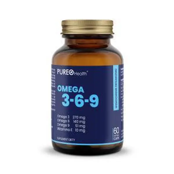 Pureo Health Omega 3-6-9, 60 kapsułek Pureo Health