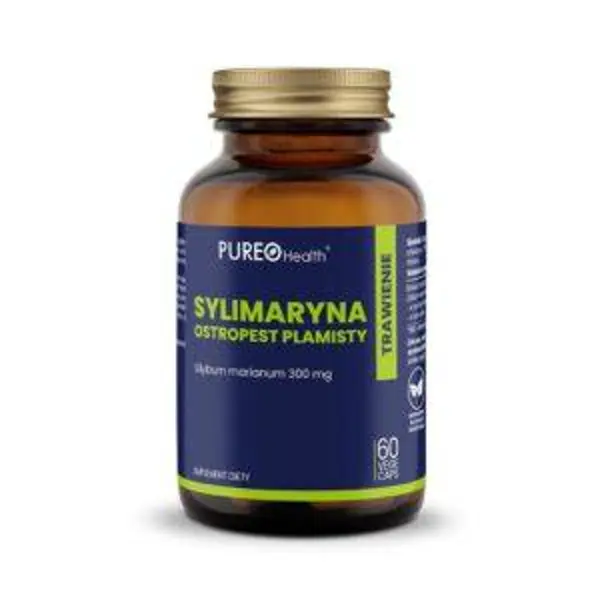 Pureo Health Ostropest Plamisty / Sylimaryna 80% - 60 kapsułek podwójna standaryzacja Pureo Health