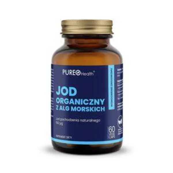 Pureo Health Jod organiczny z alg morskich, 60 kapsułek Pureo Health