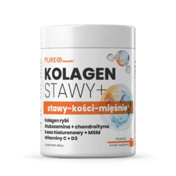 Pureo Health Kolagen Stawy+, smak neutralny, 30 porcji proszek) Pureo Health