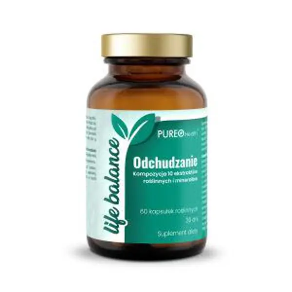 Pureo Health Life Balance Odchudzanie, 60 kapsułek Pureo Health