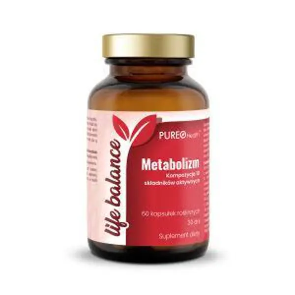 Pureo Health Life Balance Metabolizm, 60 kapsułek Pureo Health