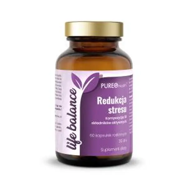 Pureo Health Life Balance Redukcja Stresu, 60 kapsułek Pureo Health