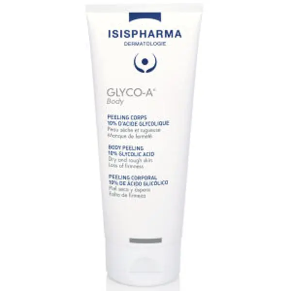 ISISPHARMA GLYCO A Body peeling, balsam do ciała z 10% kwasem gliolowym, 200 ml ISISPHARMA