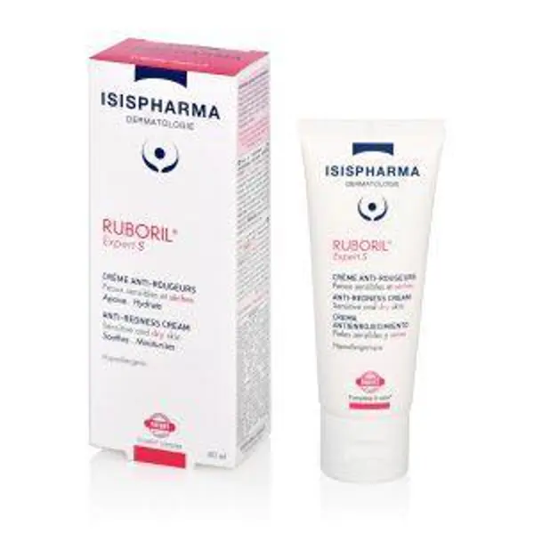 ISISPHARMA RUBORIL Expert S, krem do skóry naczynkowej i ze skłonnością do rumienia, skóra sucha, 40ML ISISPHARMA