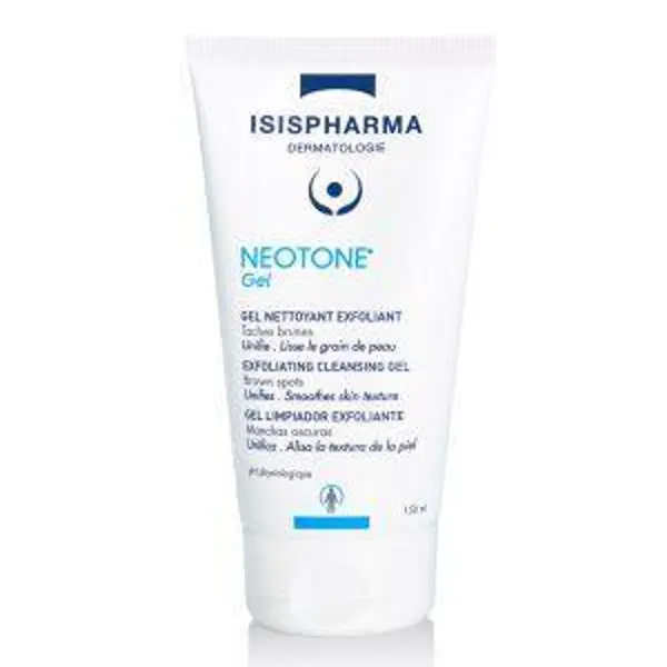 ISISPHARMA NEOTONE GEL, żel do mycia twarzy złuszczająco-oczyszczający rozjaśniający przebarwienia, 150ML ISISPHARMA