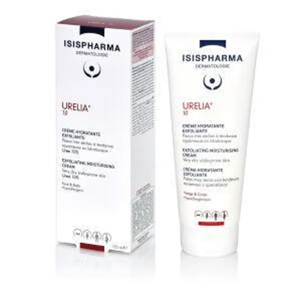 ISISPHARMA URELIA 10, krem zmiękczająco-przeciwświądowy z mocznikiem 10% do skóry suchej pękającej 150ml ISISPHARMA