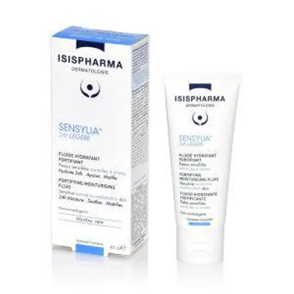 ISISPHARMA SENSYLIA 24h LEGERE, lekki krem nawilżająco-wzmacniający, skóra normalna i mieszana, wrażliwa i odwodniona, 40 ml ISISPHARMA