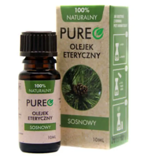 Pureo naturalny olejek eteryczny Sosnowy, 10 ml Pureo
