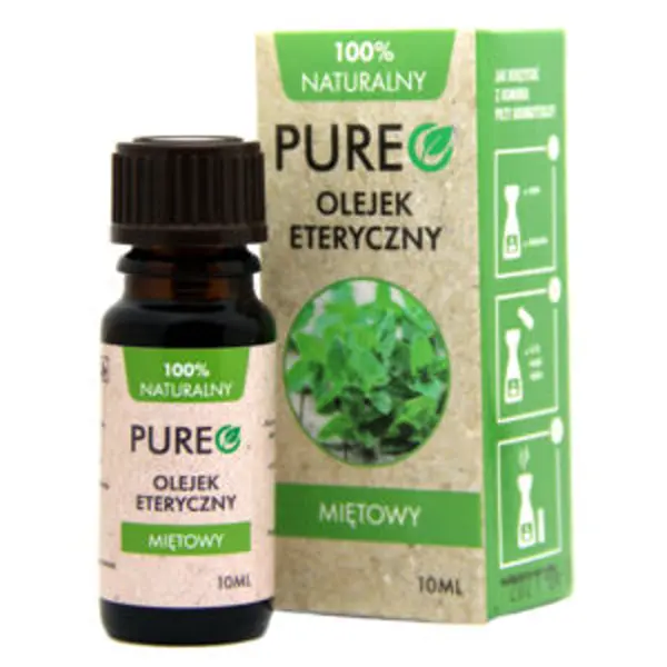 Pureo naturalny olejek eteryczny Miętowy, 10 ml Pureo