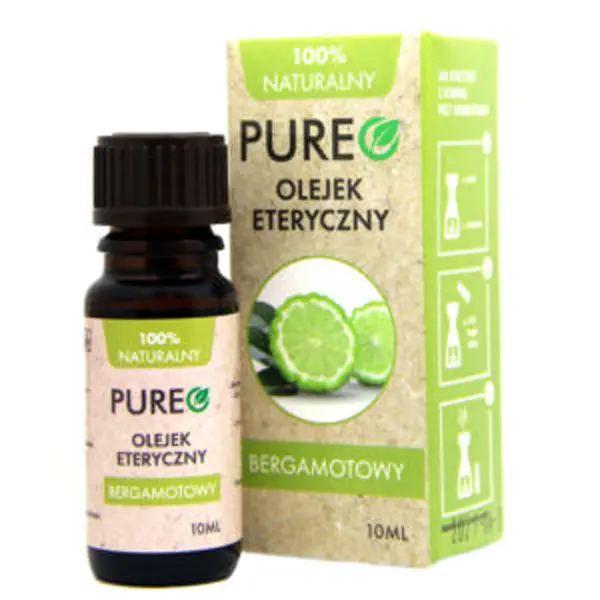 Pureo naturalny olejek eteryczny Bergamota, 10 ml Pureo