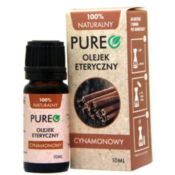 Pureo naturalny olejek eteryczny Cynamon, 10 ml Pureo