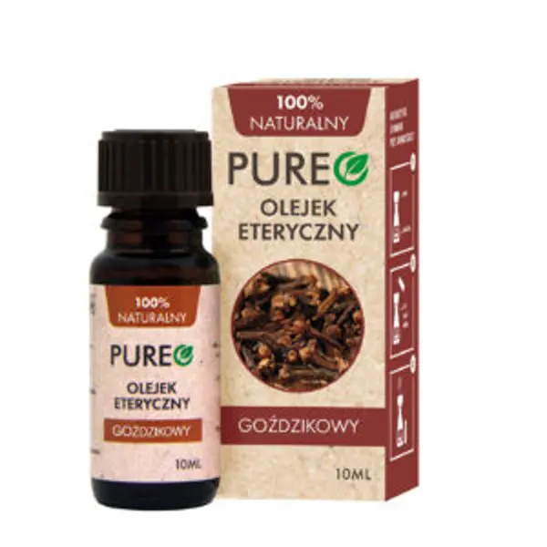 Pureo naturalny olejek eteryczny Goździkowy, 10 ml Pureo