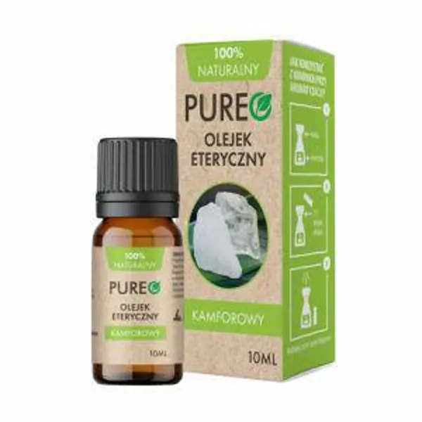 Pureo naturalny olejek eteryczny Kamforowy, 10 ml Pureo