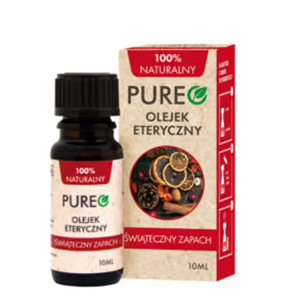 Pureo naturalny olejek eteryczny Świąteczny Zapach, 10 ml Pureo
