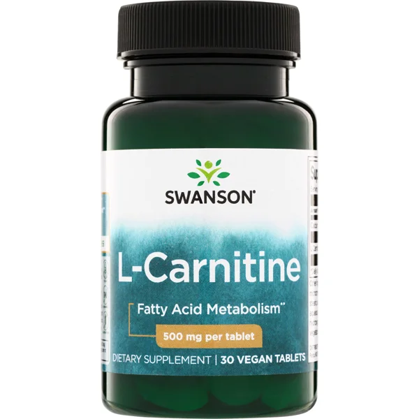 SWANSON L-CARNITINE 500MG 30 tab Swanson