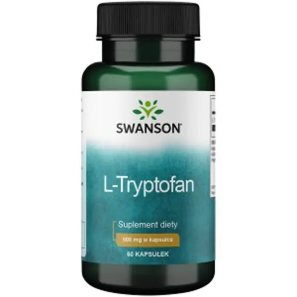 SWANSON L-TRYPTOFAN 500MG 60 kap Swanson
