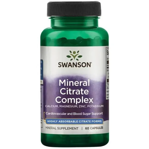 SWANSON MULTI-MINERAL CITRATE COMPLEX 60 kap Swanson