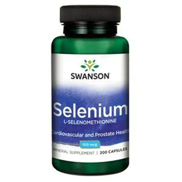 SWANSON SELENIUM (L-SELENOMETHIONINE) 100MCG 200 kap Swanson