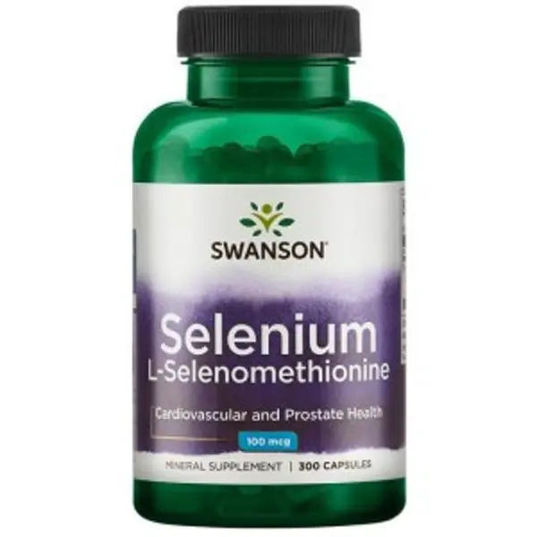 SWANSON SELENIUM (L-SELENOMETHIONINE) 100MCG 300 kap Swanson