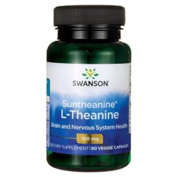 SWANSON SUNTHEANINE L-THEANINE (100MG) 60 kap VEGGE Swanson